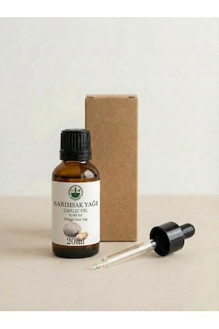 Sarımsak Yağı Garlic Oil Garlic Infused Oil Allium Sativum Saf Doğal 20 Ml 20 ML