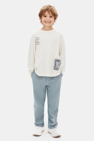 Xo Kids Erkek Çocuk Swaetşirt 8-14 Yaş 49303 Ekru - Mavi
