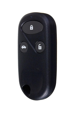 Hangfox Honda Civic Crv Accord İçin 3 Tuşlu Kilitleme, Açma, Bagaj Abs Plastik Uzaktan Kumanda Anahtar Kılıfı - Siyah, Yedek Parça