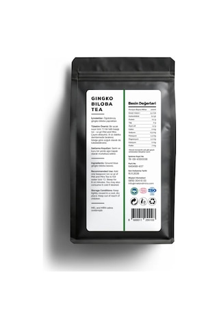 Premium Ginkgo Biloba 50g Mabet Ağacı Yaprağı 1. Kalite
