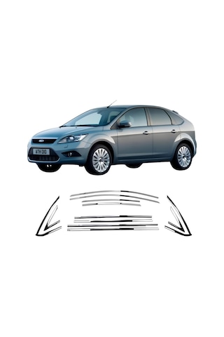 Ford Focus-2 Hb 2004-2010 16 Parça Cam Çerçevesi