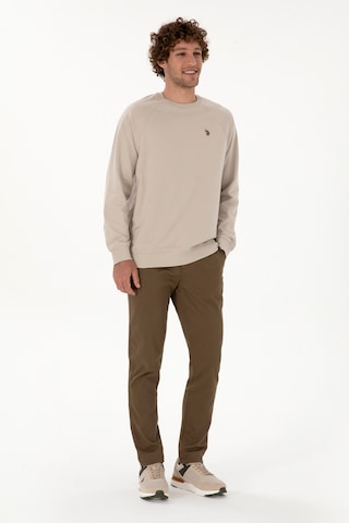 U.s. Polo Assn. Erkek Haki Pantolon Kanvas-chino 50316831-vr027 Haki