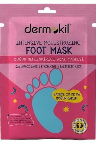 Dermokil Yoğun Nemlendirici Ayak Maskesi 30 ML