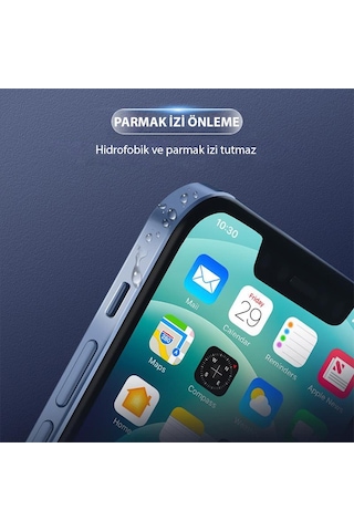 Ally Apple Uyumlu iPhone 14 Pro Max Hidrojel Hayalet Yan Alt Üst Kaplama Koru