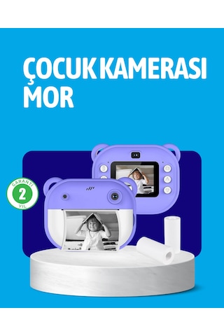 Anında Baskı Özellikli Çocuk Kamerası Kopya Standart