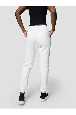 Loose Fit Kadın Eşofman Altı Beyaz