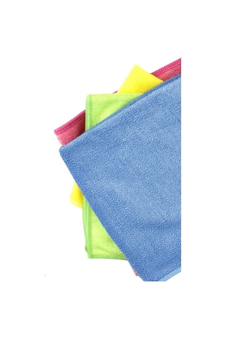 Silver Home Universal Parlak Doku Mikrofiber Temizlik Bezi 4'lü 40 x 40 CM