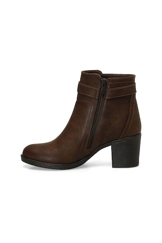 Butigo 24k-1031 4pr Taba Kadın Topuklu Bot 000000000101924972 Taba