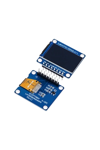 1.14 İnch St7789v Chip 135 240 Rgb Tft Ips 8 Pin Lcd Ekran Modülü