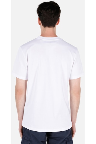 Colin's Colins Normal Kesim Bisiklet Yaka Baskılı Beyaz Erkek Kısa Kol Tişört Cl1064852 Q1.v1 Wht Beyaz