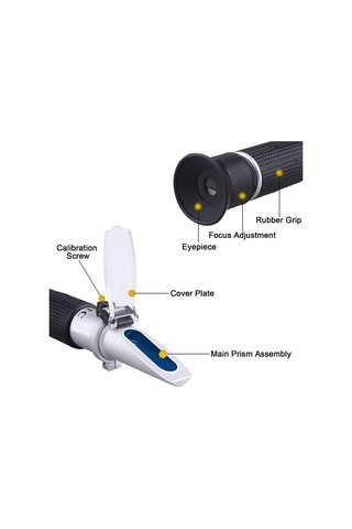 0 10% 1.000-1.070sg Tuzluluk Refraktometre Deniz Suyu Tuzluluk Ölçer Optik Aletler