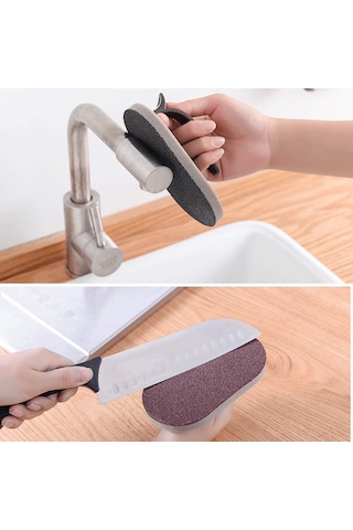 Ranyeek Kahverengi El Fırçalı Porselen, Tuğla Ve Banyo Temizleyici - Dayanıklı Cam Ve Mutfak Yıkanma Aleti