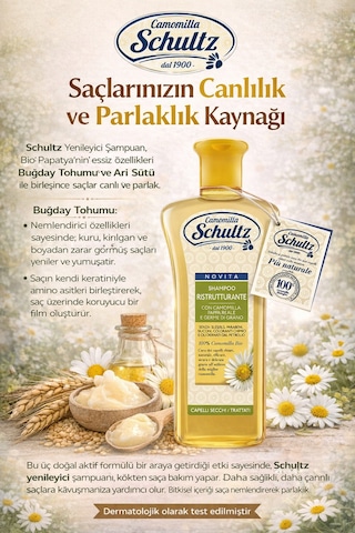 Schultz Boyalı Yıpranmış Saçlara Özel 2li Bakım Seti