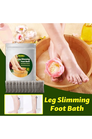 Qingmipy "20'lik Detoks Ayak Banyosu Poşeti - Zencefil, Safran Ve Pelin İle Kan Dolaşımını Artırır Ve Ödemi Azaltır"