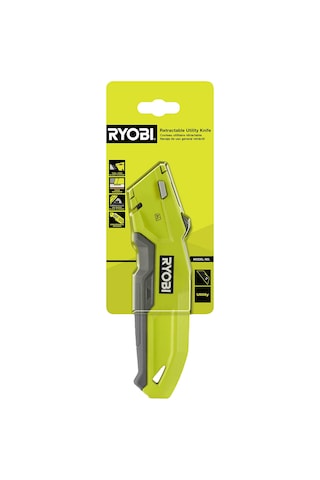 Ryobi Rhckf-1 Geri Çekmeli Maket Bıçağı Yedekli T5132006401