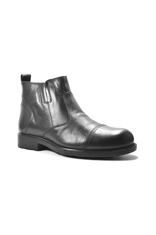 Greyder 66817 Hakiki Deri Siyah Klasik Casual Erkek Bot