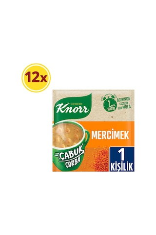 Knorr Çabuk Mercimek Çorba 12 x 22 G