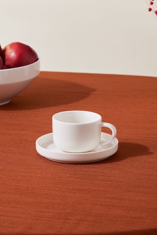 Karaca Stream Basic Line Çay Fincanı ve Tabağı 220 ml
