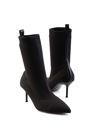 Bambi Siyah Kadın Bot & Bootie K02209033082 Siyah