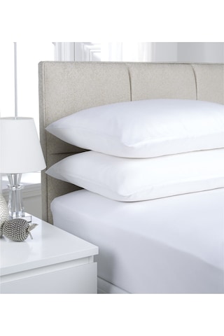 Alla Turca Ranforce 180x200 Cm Lastikli Çarşaf Seti - Beyaz