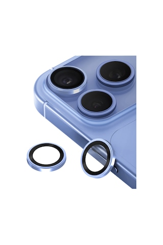Apple İphone 18 Pro Max Bilvis Titan Kamera Lens - Açık Mavi Aklby-bsva58 Diğer