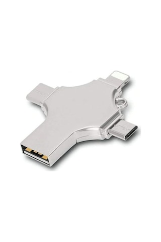 Otg 4in1 Cep Telefonu Çok Fonksiyonlu Usb Flash Bellek 64 Gb Type-c, Micro Sd Ve Kart Okuyucu Diğer