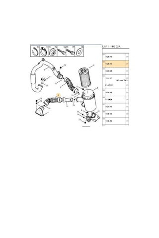 Boxer Jumper Ducato1 2 Hava Filtre Hortumu 2 8 Rapro 11311-1426h3