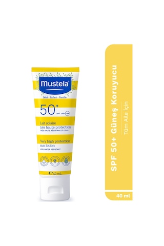 Spf 50+yüksek Koruma Yüz Vücut Güneş Koruyucu Suya Dayanıklı Bebek Çocuk Yetişkin 40ml