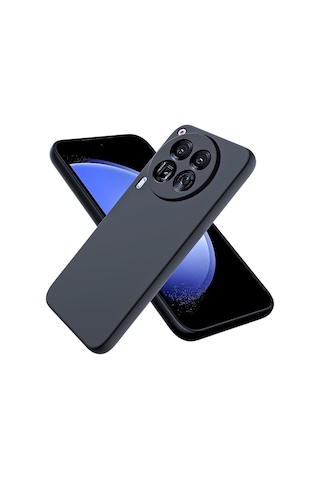 Tecno Camon 30 CL6 Uyumlu Silikon Kılıf - Kamera Korumalı Esnek Pastel Renk Kapak - Siyah