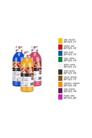 Parmak Boyası 250 Ml Beyaz