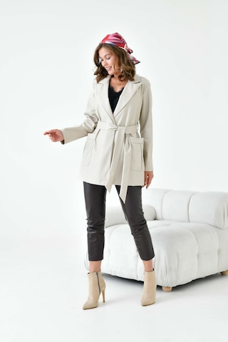Ftz Kadın Deri Ceket Beige 30917-beige Bej