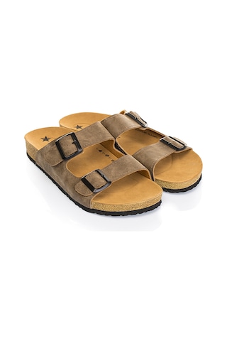 Leo 23 Erkek Terlik Vizon 41/45 Vizon