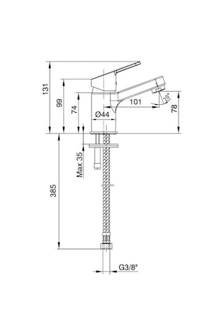 Eca 102188025 Spil Lavabo Bataryası
