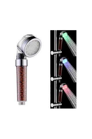 Xindoker 12 Led 3 Renk Sıcaklık Algılayıcı Otomatik Işıklandırma Düşşek Başlığı - Abs Malzeme - Standart Bağlantı Uyumlu Diğer