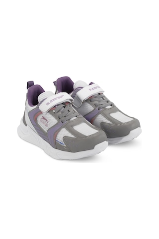 Slazenger Kendall Kız Çocuk Sneaker Ayakkabı Gri / Fuşya Gri - Fuşya