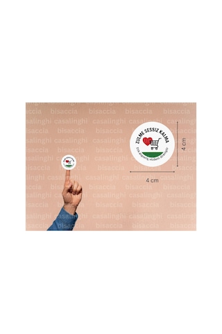 Zulme Sessiz Kalma Etiketi Etik Alışveriş Vicdanlı Direniştir Sticker Filistin Boykot 4 Cm 90 Adet Çok Renkli