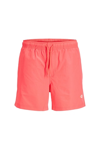 Jackjones Jack & Jones Jpstmauı Tropıc Solıd Swı Coral. Erkek Deniz Şortu Çok Renkli