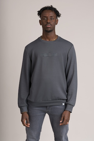 Fbi Slimfit Modal Kumaş Baharlık Sıfır Yaka Likralı Sweatshirt Antrasit