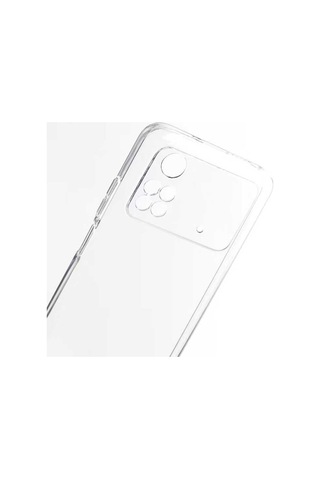 Xiaomi Poco X4 Pro 5G Kılıf Zore Süper Silikon Kılıf Renksiz
