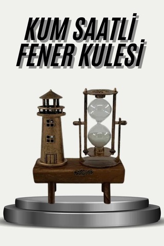 Eyfel Kulesi Ve Deniz Feneri Dekoratif Masa Biblosu Hediyelik 84644508
