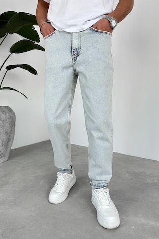 Buz Mavi Basic Regular Pantolon Buz Mavi