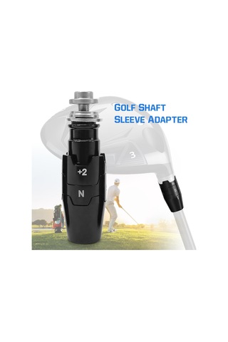 Qingmipy Callaway Epic Flash Fairway Woods İçin Sağ Elle Golf Shaft Regülatörü - 0.350 Çaplı Alüminyum Gövde Açı Ayarlı Dayanıklı Siyah