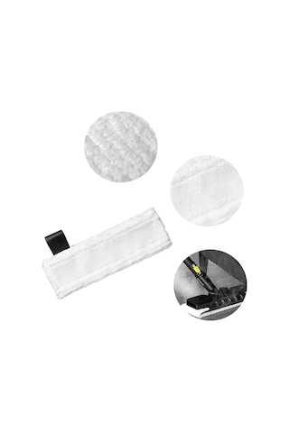 Mop Bezi Karcher Sc1 Sc3 Sc4 Sc5 İle Uyumlu 2 Adet