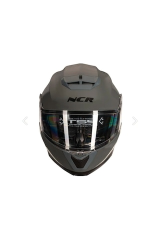 Ncr Stars Çene Açılır Motosiklet Kaskı Nardo Gri