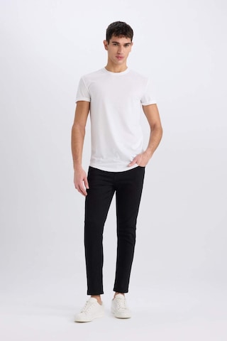 Defacto Carlo Skinny Fit Ekstra Dar Kalıp Normal Bel Ekstra Dar Paça Jean Pantolon R8763az26spnm40 Siyah-nm40