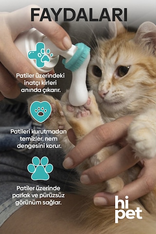 HiPet Kedi Pati Temizleme Köpüğü 150 ML