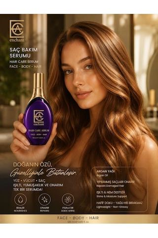 Enchant Argan Oıl Saç Ve Vücut Yüz Yağı 120 Ml