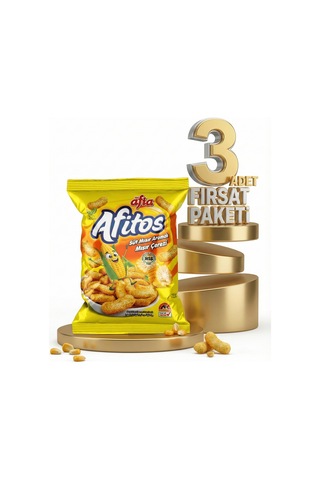 Afia Afitos Süt Aromalı Mısır Çerezi 3x50 Gr