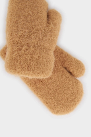Defacto Erkek Bebek İçi Suni Yünlü Eldiven F0028a525wnbn450 Kahve