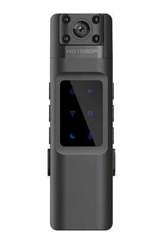 Teltree Wifi Bağlantılı 1080p Spor Kamerası - Geniş Açılı Gece Görüşlü Hareketli Kayıt Cihazı Siyah